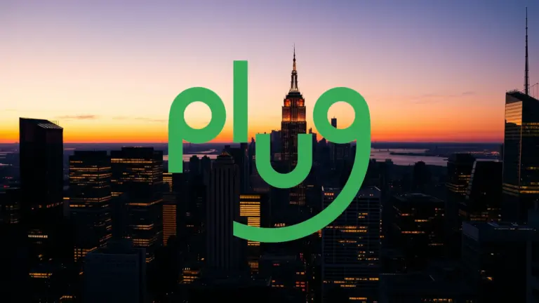 Plug Power : le vote crucial pour son avenir financier Logo et informations de Plug Power