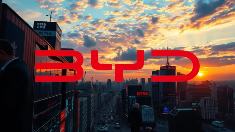 Logo et informations de BYD