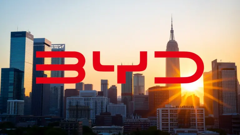 Logo et informations de BYD