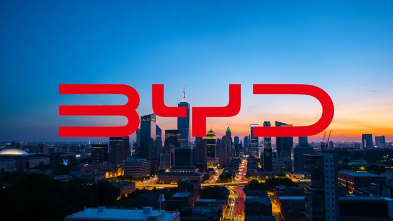 Logo et informations de BYD