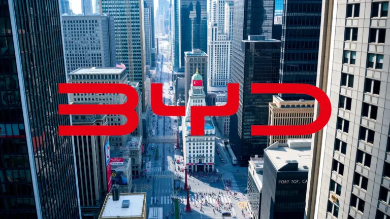 Logo et informations de BYD