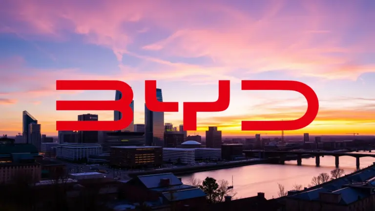 Logo et informations de BYD