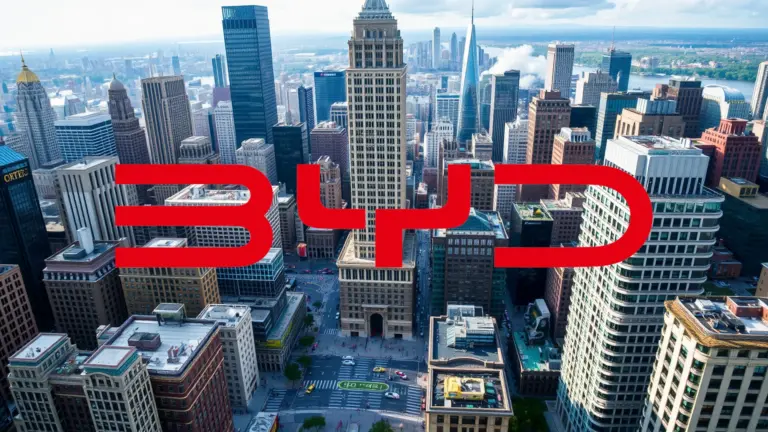 BYD : une action sous pression malgré des ouvertures stratégiques Logo et informations de BYD