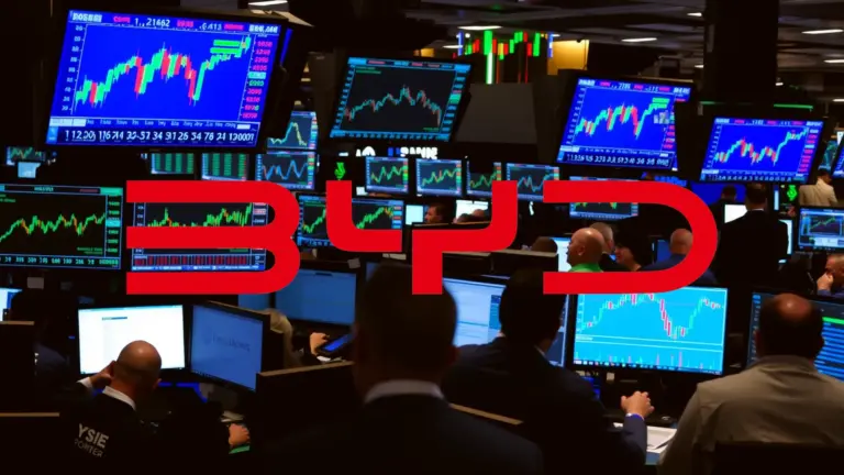 Logo et informations de BYD