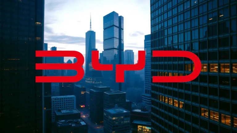 Logo et informations de BYD