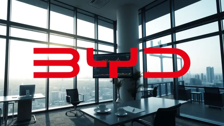 Logo et informations de BYD