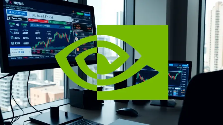 Nvidia face au défi chinois : entre optimisme des analystes et tensions géopolitiques Logo et informations de Nvidia