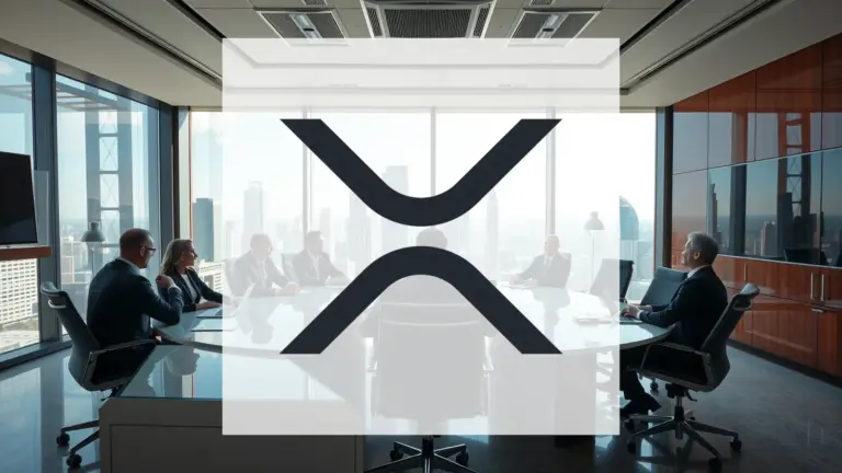 XRP : la blockchain se prépare-t-elle à une adoption institutionnelle ? Logo et informations de XRP