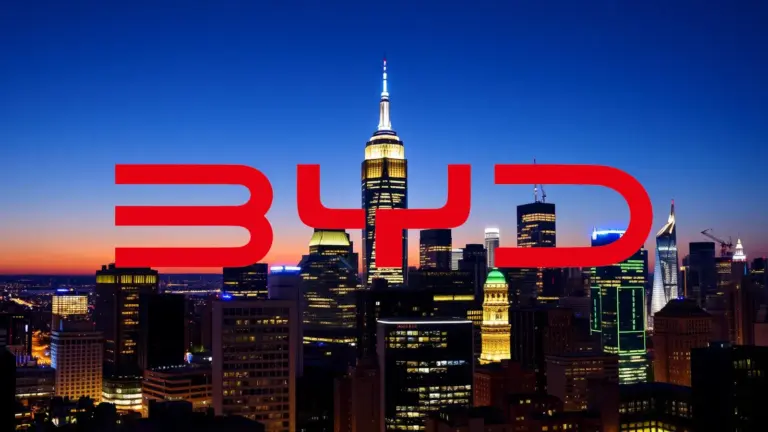 Logo et informations de BYD