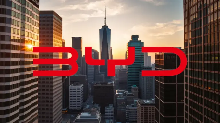 Logo et informations de BYD