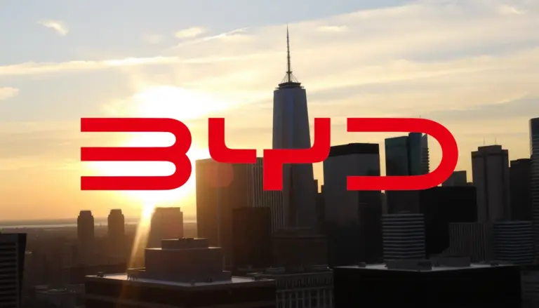 Logo et informations de BYD