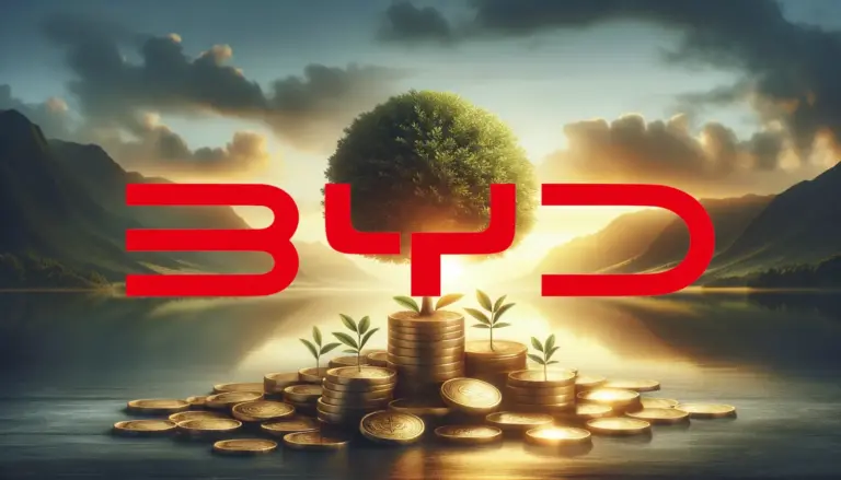 Logo et informations de BYD