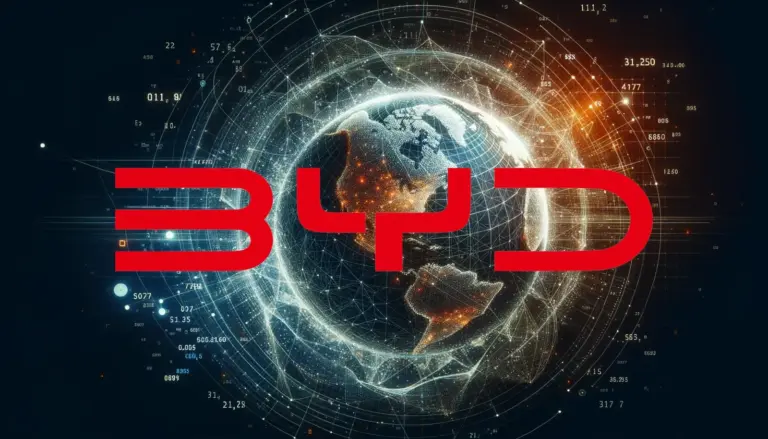 Logo et informations de BYD