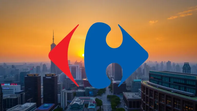 Logo et informations de Carrefour