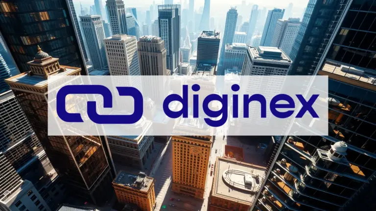 Logo et informations de Diginex