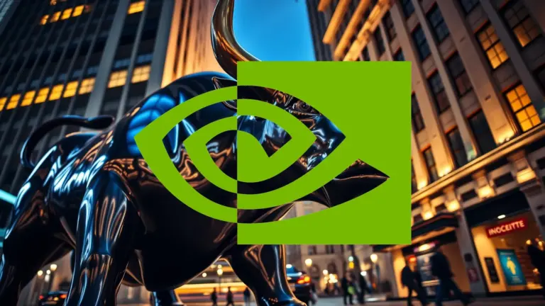 Nvidia : le PDG Jensen Huang confirme son investissement majeur dans OpenAI Logo et informations de Nvidia