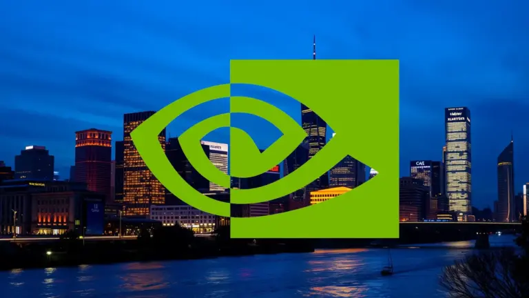 Logo et informations de Nvidia