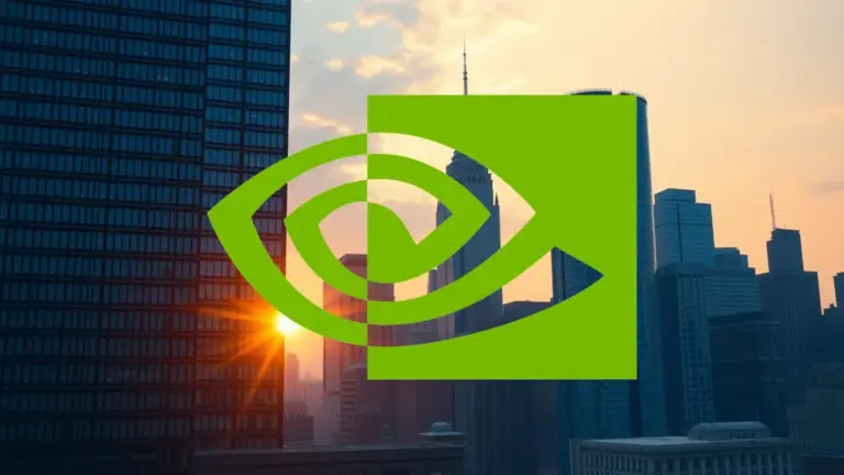 Nvidia : une semaine décisive pour le géant de l’IA Logo et informations de Nvidia