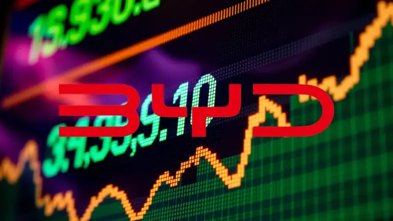 Logo et informations de BYD