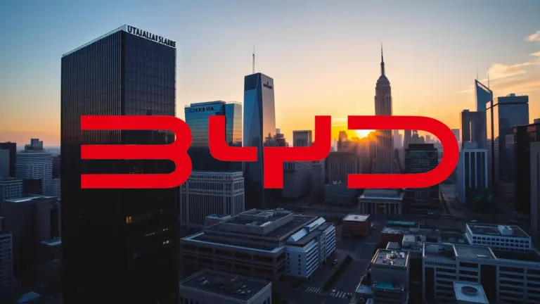 Logo et informations de BYD