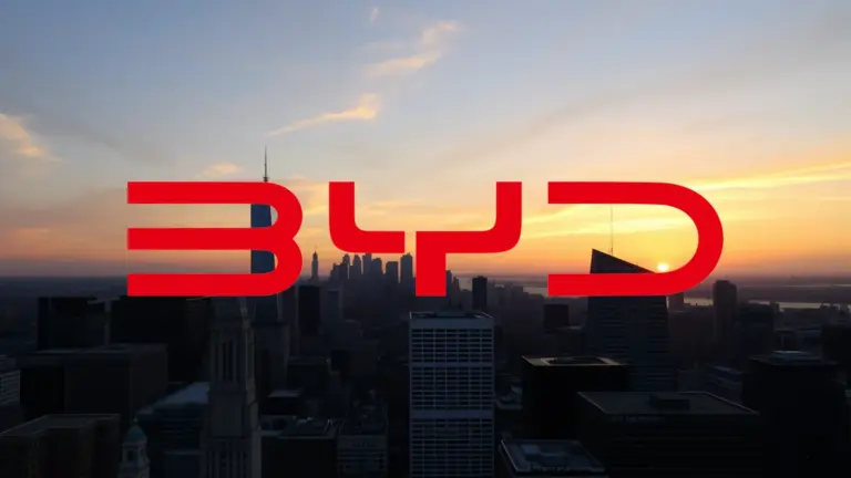 Logo et informations de BYD