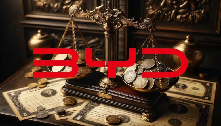 Logo et informations de BYD