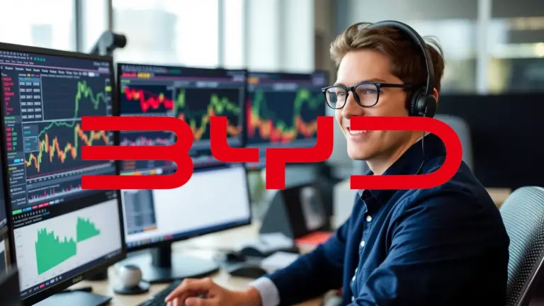 BYD : la flambée du pétrole, un catalyseur pour ses exportations Logo et informations de BYD