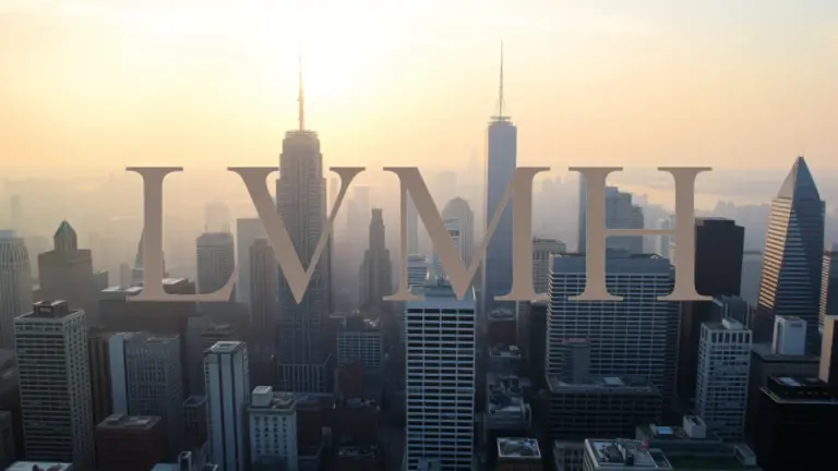 Logo et informations de LVMH