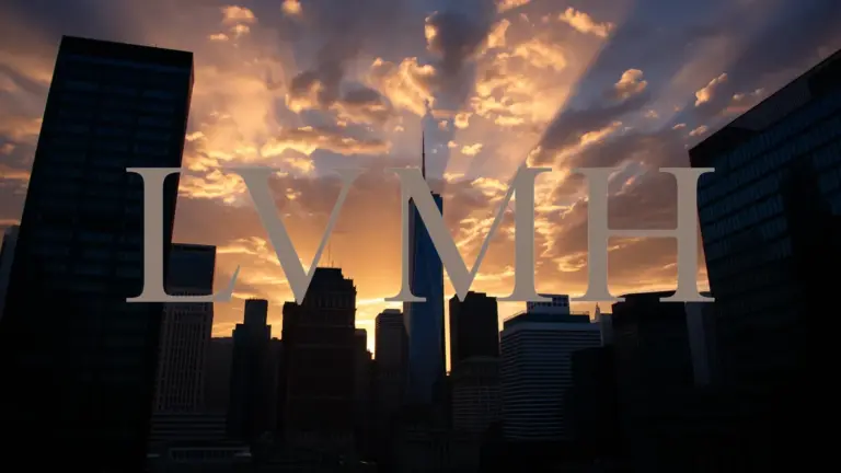 Logo et informations de LVMH