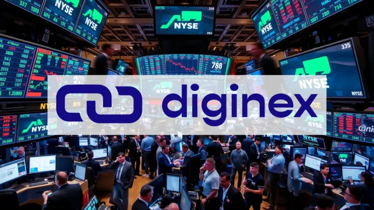 Logo et informations de Diginex