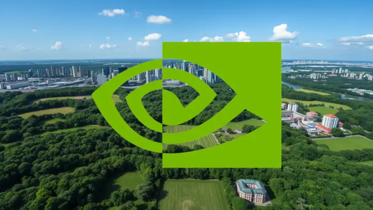 Nvidia : des résultats records qui ne rassurent pas les marchés Logo et informations de Nvidia