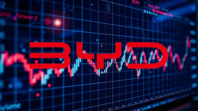 Logo et informations de BYD