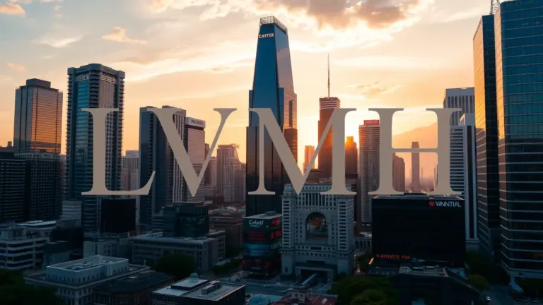 LVMH : Un premier trimestre 2026 historique dans la tourmente Logo et informations de LVMH