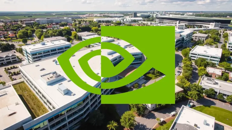 Nvidia accélère sa révolution industrielle Logo et informations de Nvidia