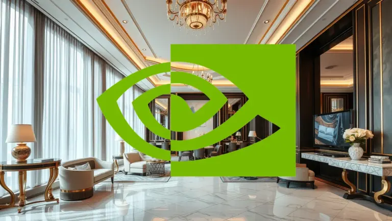 Logo et informations de Nvidia