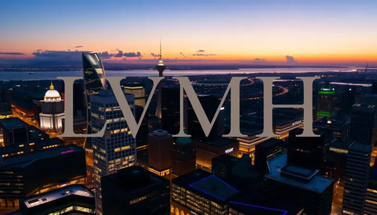 Logo et informations de LVMH