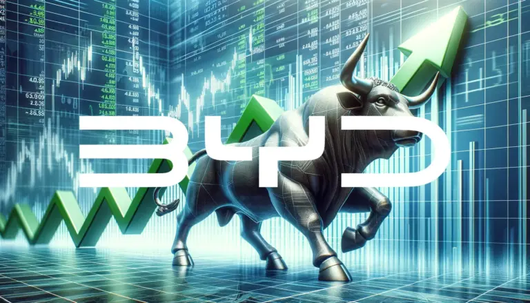 Logo et informations de BYD