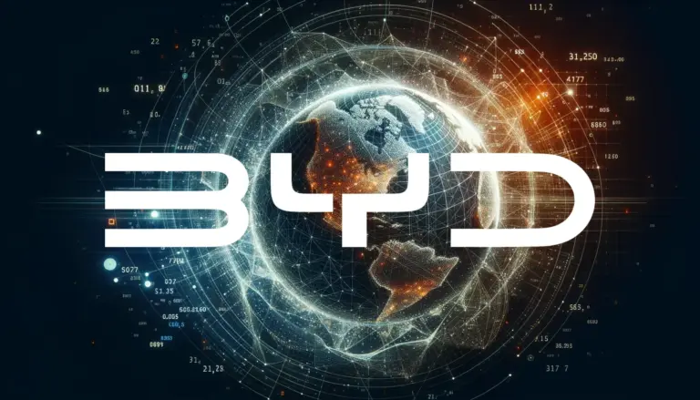 Logo et informations de BYD