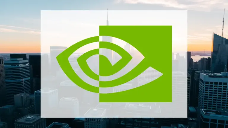 Nvidia : le pari des « AI Factories » se heurte aux velléités régulatrices françaises Logo et informations de Nvidia