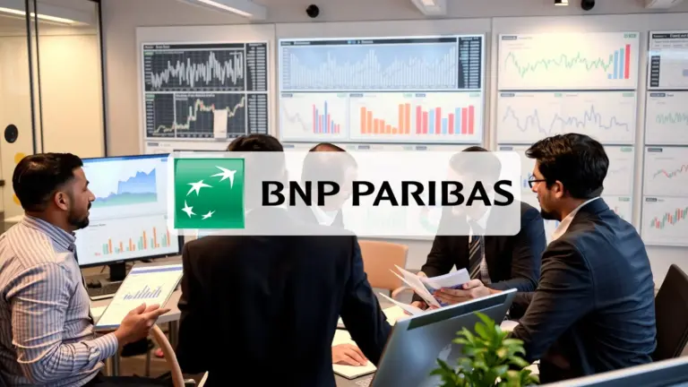 BNP Paribas : entre pessimisme obligataire français et optimisme des analystes, le titre cherche un point d’équilibre Image d'illustration générée par IA
