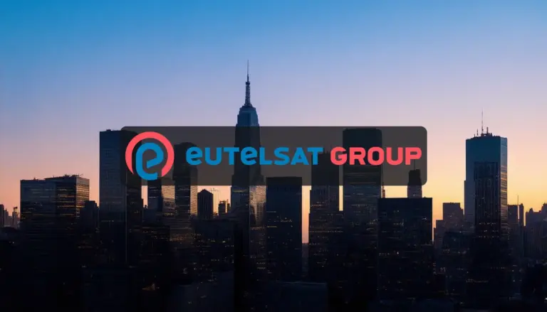Eutelsat : OneWeb prêt à décoller en Inde, mais retenu au sol par les autorités Image d'illustration générée par IA