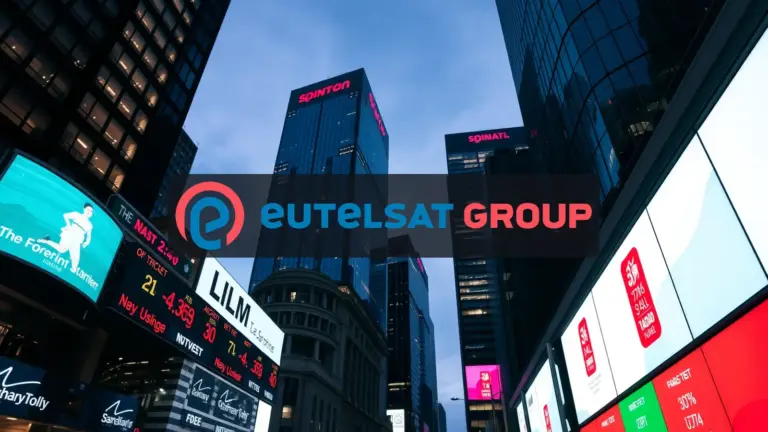 Eutelsat : deux banques rabotent leurs objectifs, le carnet de commandes continue de se remplir Image d'illustration générée par IA